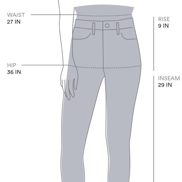 Frame Le Skinny de Jeanne, size 27 - Picture 6 of 6